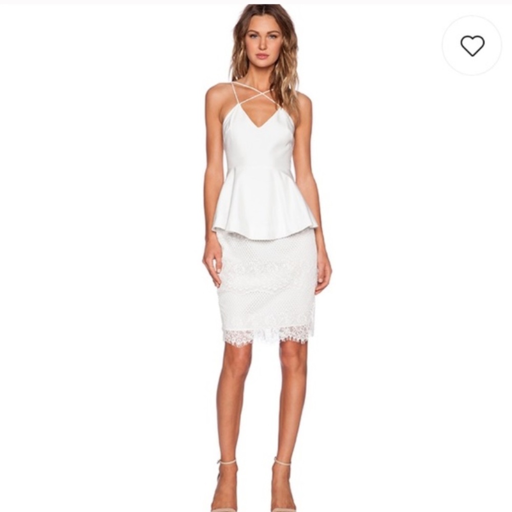 Stylestalker | Mermaid Peplum Top size Small - Picture 3 of 5